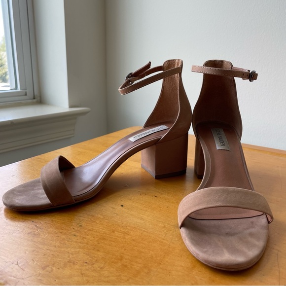 Steve Madden Leather Sandals - Block Heel - Picture 10 of 11